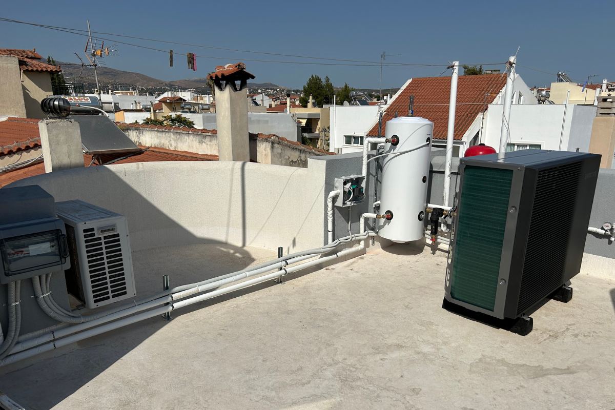 Εγκατάσταση-Α/Θ-16 kW-Αγία Παρασκευή