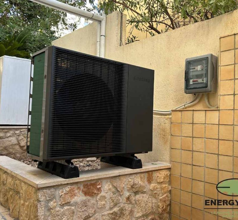 Εγκατάσταση-Α/Θ-12 kW-R290-Βούλα