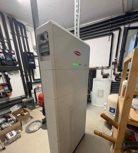 Μπαταρία Fronius Reserva 15,8 kWh σε φωτοβολταϊκό σύστημα στο Κρυονέρι